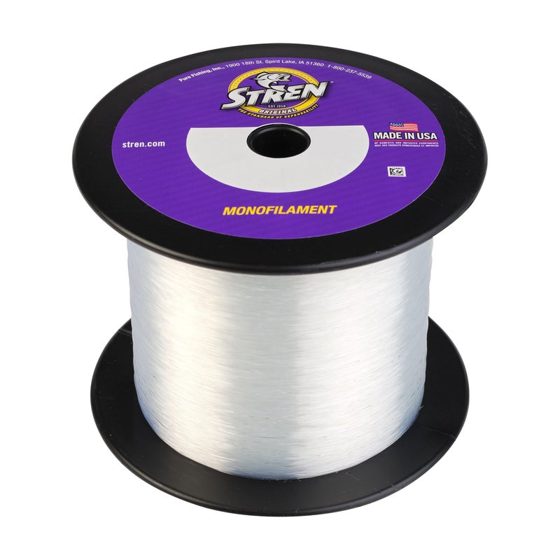Stren Original Monofilament Fishing Line, Clear/Blue Fluorescent, 8lb | 3.6kg, Suitable for Freshwater Environments - Image 1